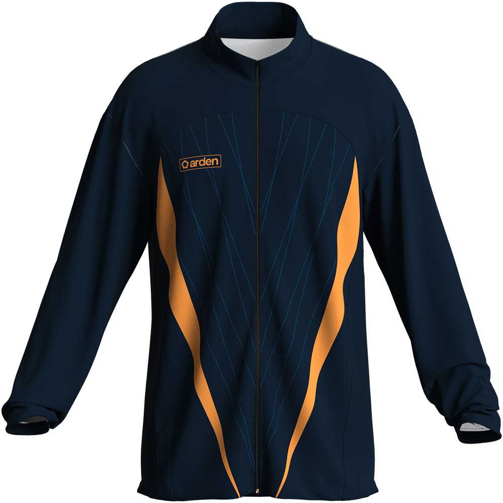 Veste de survêtement semi-sublimée personnalisée