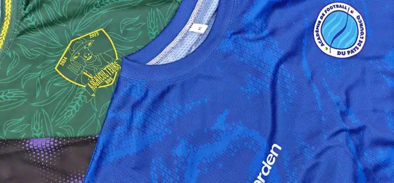 Maillots de sport personnalisés en sublimation par ArdenSport