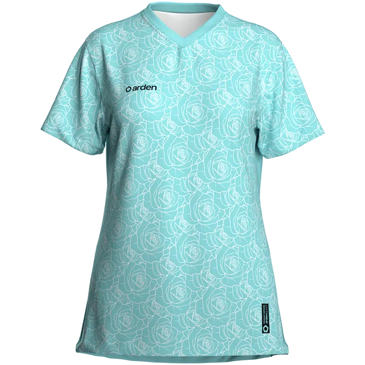 Maillot femme de handball personnalisé bleu clair ArdenSport