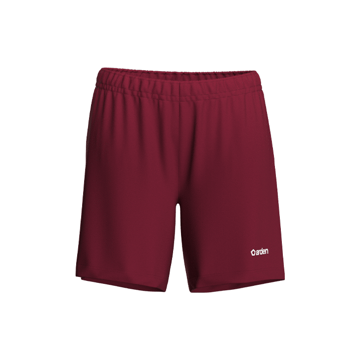 Short femme de volleyball personnalisé bordeaux
