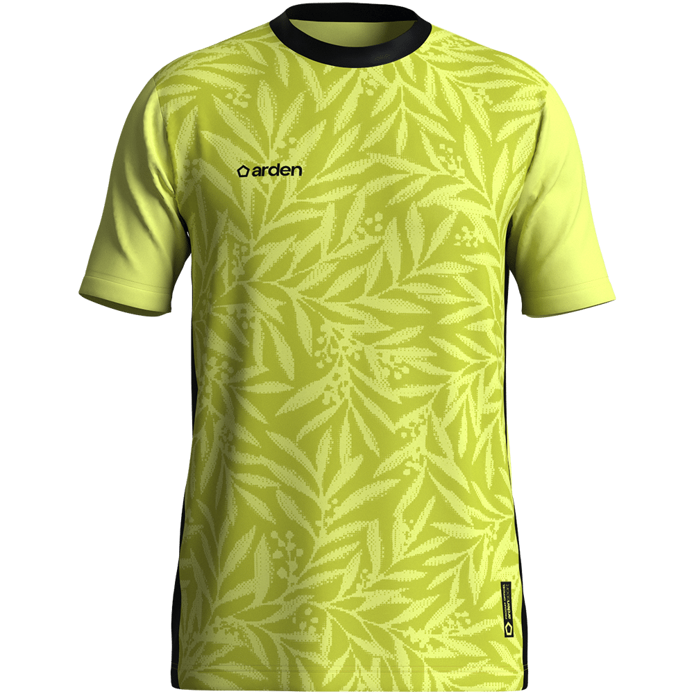 Maillot jaune personnalisé pour sports de raquette ArdenSport